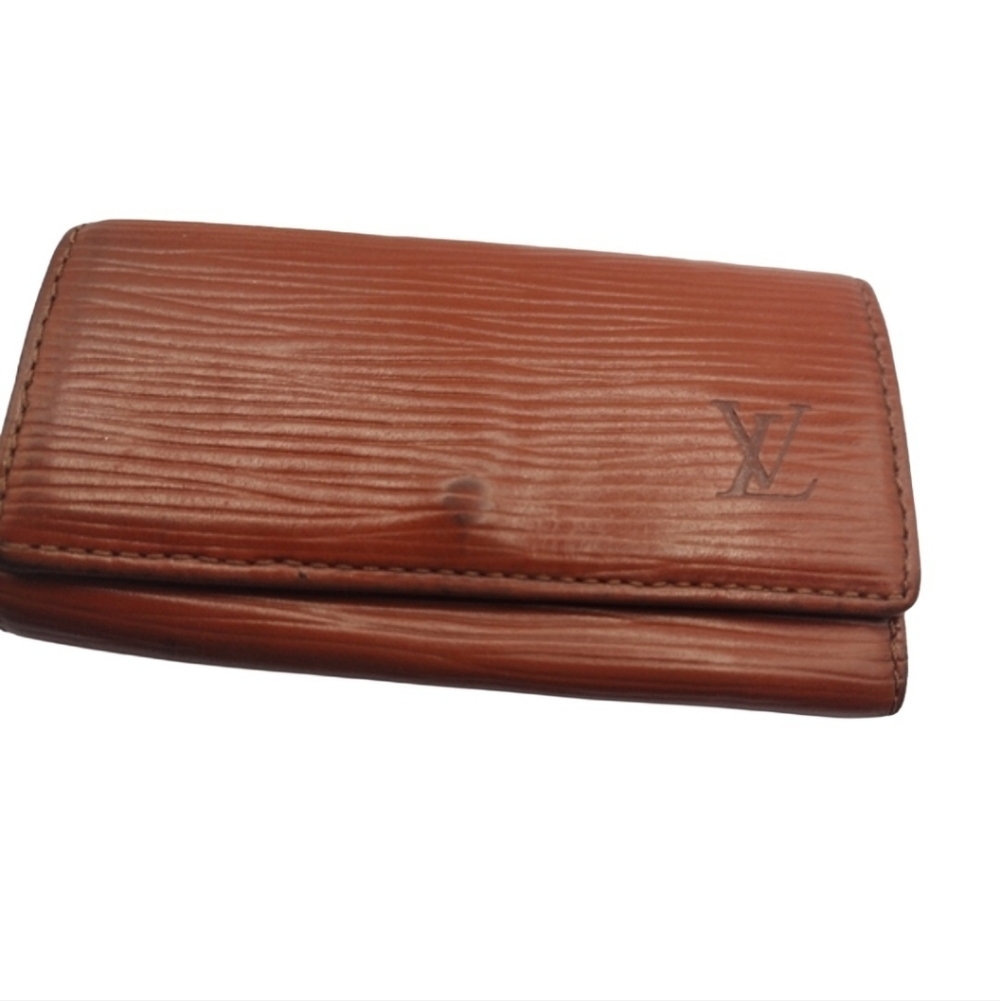 LOUIS VUITTON key case Epi Leather Authentic USED T20370